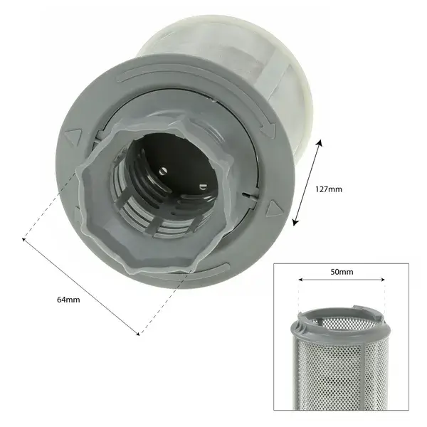 Bosch 427903 filter size